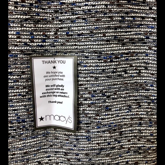 CeCe Short Sleeve Kayte Tweed Dress - Picture 6 of 8